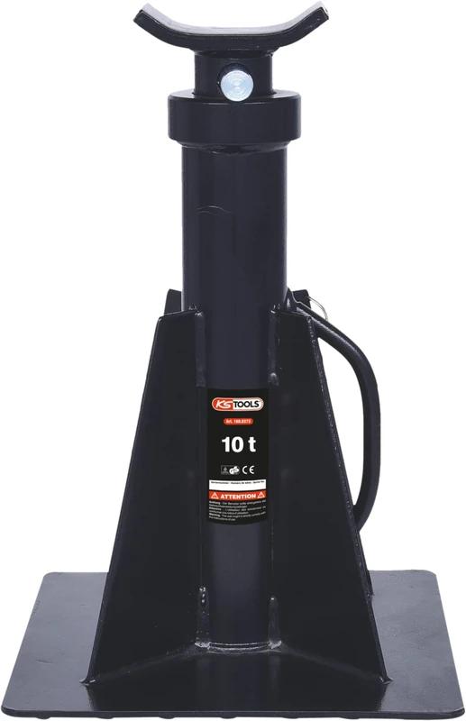 KS Tools 160.0373 Steel Axle Stand - 10t Quick Lock Small