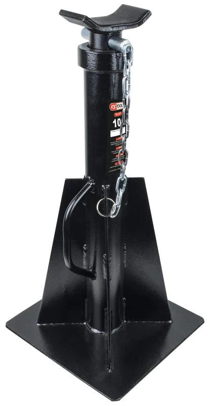 KS Tools 160.0374 Steel Axle Stand with Quick Locking 10T, Large