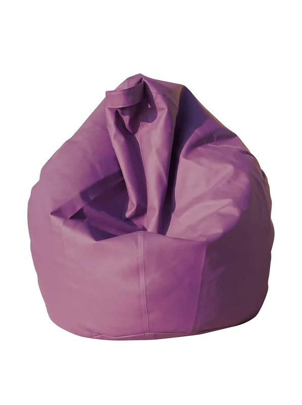 13Casa 13 Home Faux Leather Bean Bag ChairDimensions:70 x 110 cm. 70 x 110 cm purple - Image 1