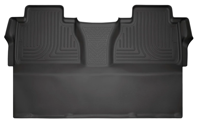 Husky Liners 19581 Fits 2014-20 Toyota Tundra CrewMax Weatherbeater 2nd Seat Floor Mat (Full Coverage), Black
