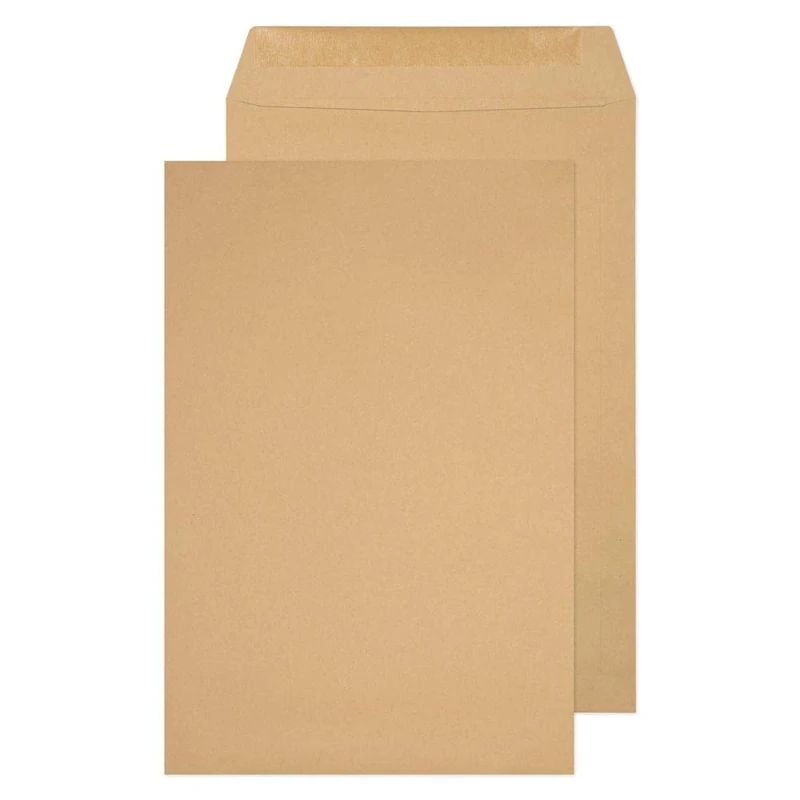 Blake Purely Everyday 352 x 229 mm 90 gsm Pocket Gummed Envelopes (10630) Manilla - Pack of 250