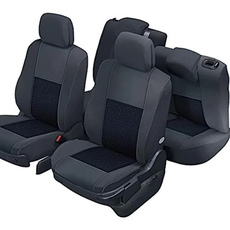 DBS 1011723 Car seat cover - custom made - high-end finish - fast installation - compatible with Airbag - Isofix - steering wheel left
