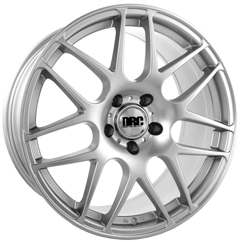 DRC L8805108LSS4045_5571 DRM Alloy Wheel for Volvo S80 2006 Onwards, 8 x 18-inch, Sparkle Silver