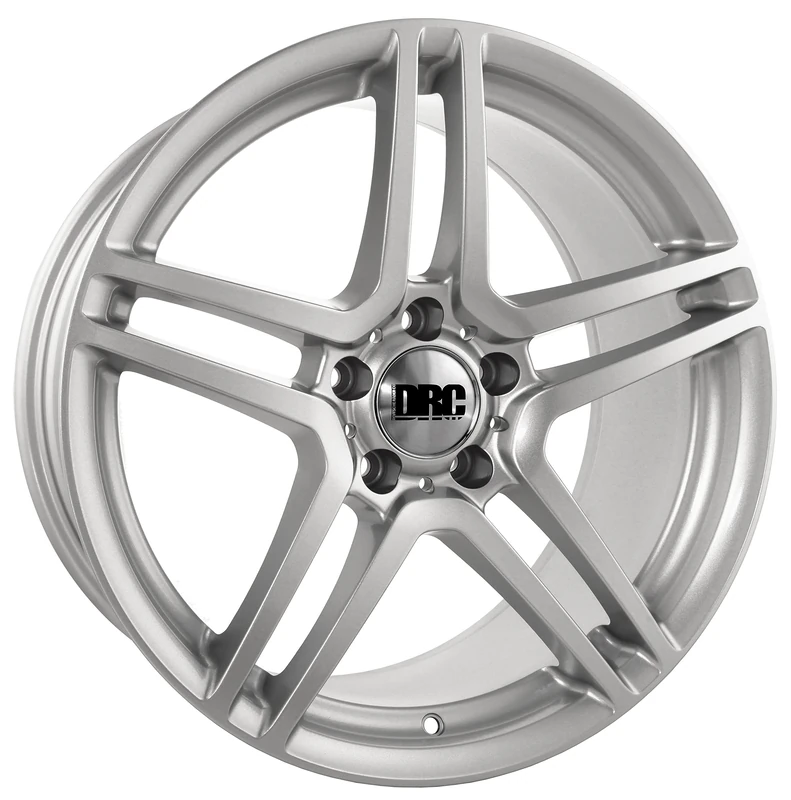 DRC L8805112LSS5645_6274 DMG Alloy Wheel for Audi A3 Limousine 2013 Onwards, 8 x 18-inch, Sparkle Silver