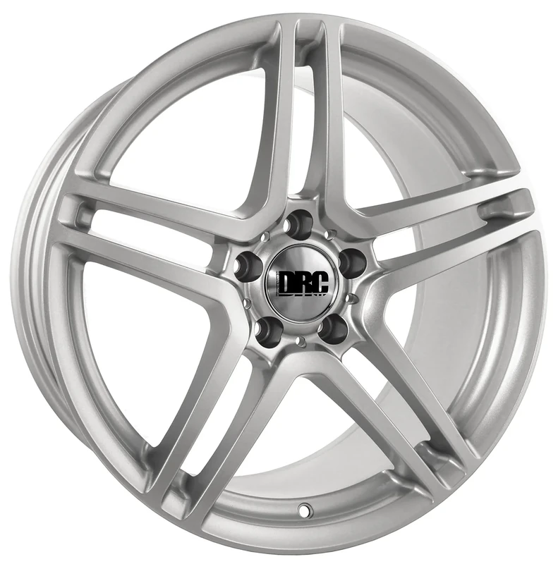 DRC L8805112LSS5645_6604 DMG Alloy Wheel for Mercedes Benz GLK 2008 Onwards, 8 x 18-inch, Sparkle Silver