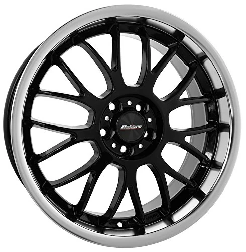 Calibre L770J-LLBP3240+_2889 Askari Alloy Wheel for Audi A5/ S5 Sportback 2007 Onwards, 7 x 17-inch, Black/Polished Lip