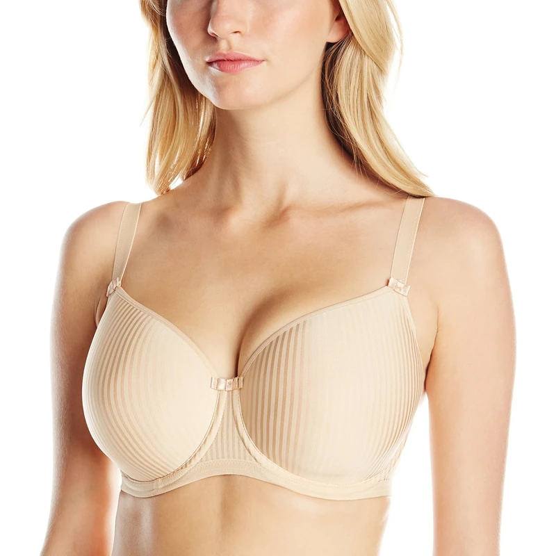 Freya Women's Idol Underwire Moulded Balcony Bra, Beige (Nude), 30FF