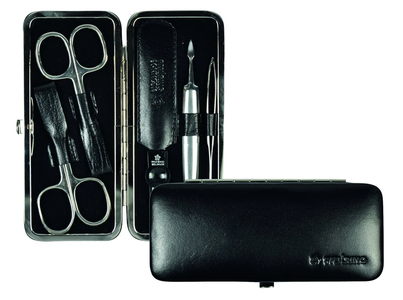 Pfeilring 0195560300 Manicure-Etui Elegance, Black, 1 x 1-Pack (5 Pieces) - Image 1