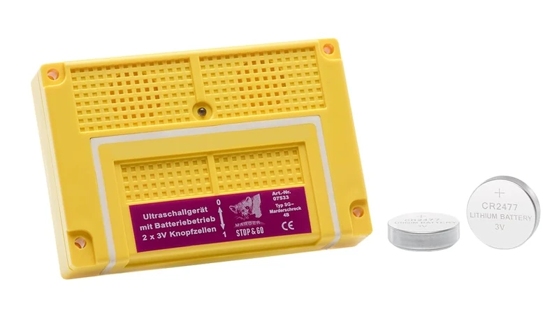 STOP&GO Marten Repellent 4B Battery Ultrasonic Device - Includes 2 Batteries