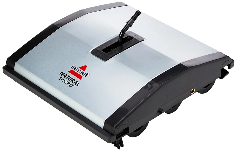 BISSELL Natural Sweep, Lightweight Sweeper, Lay-Flat, Easy Empty, For Carpet, Hard Floors, Area Rugs, 92N0E