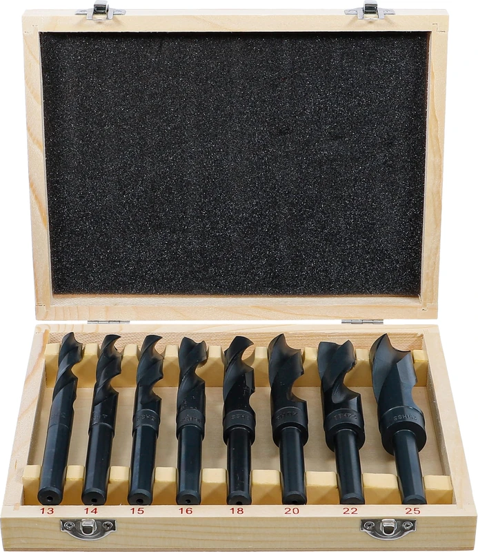 BGS 2019 | HSS Drill Set | 13 - 25 mm | 8 pcs.