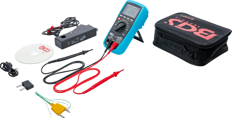 BGS 63401 | Digital Car Multimeter with USB Interface