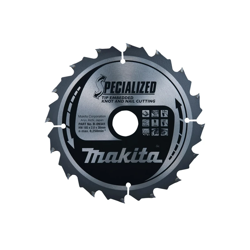 Makita B-42385 Specialized Tip Embedded Saw Blade 260x30x32T