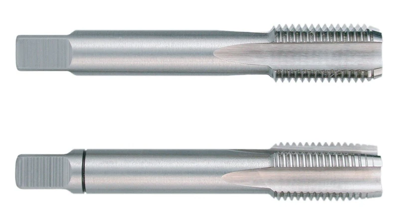 Ruko HSS Hand Tap Set, DIN 2181, Ground, Bright Finish, MF 40 x 1.50 mm Nominal Thread Size, 110.0 mm Length, 2 Pieces, R235400