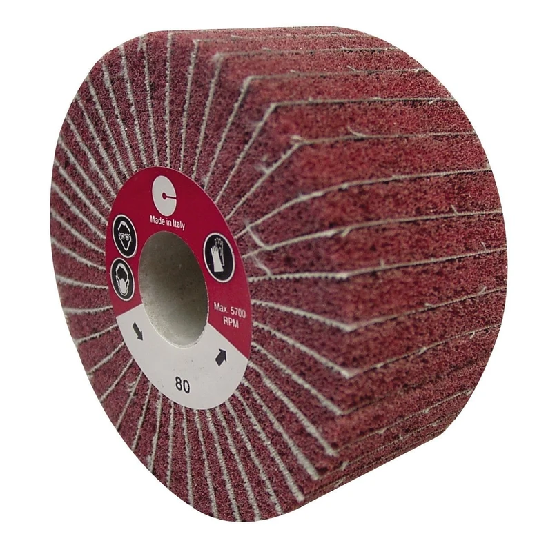 CALFLEX RNMS100100.80 - Rueda mixta de núcleo RNMS (Ø Ext. 110 mm; Espesor 100 mm; Núcleo 19K; Grano 80)