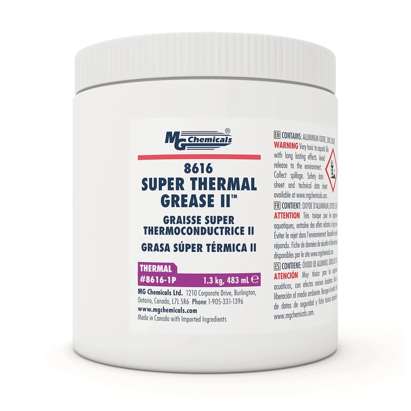 MG Chemicals 8616-1P Super Thermal Grease II, 1.3 kg Tub