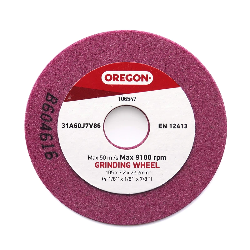 Oregon Chainsaw Sharpener Replacement Grinding Wheel, 3/8" Low Profile.325, 1/4" Pitch, 1 pc, Q106547 - Image 1