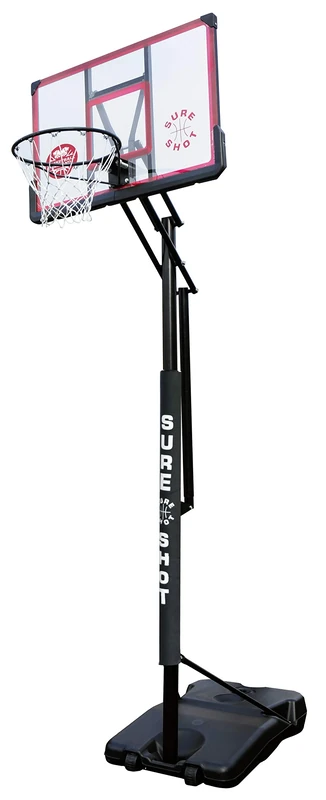 Sure Shot Easi Just Portable Basketball Hoop and Stand, Adjustable 2.3 m to 3.05 m Official Height