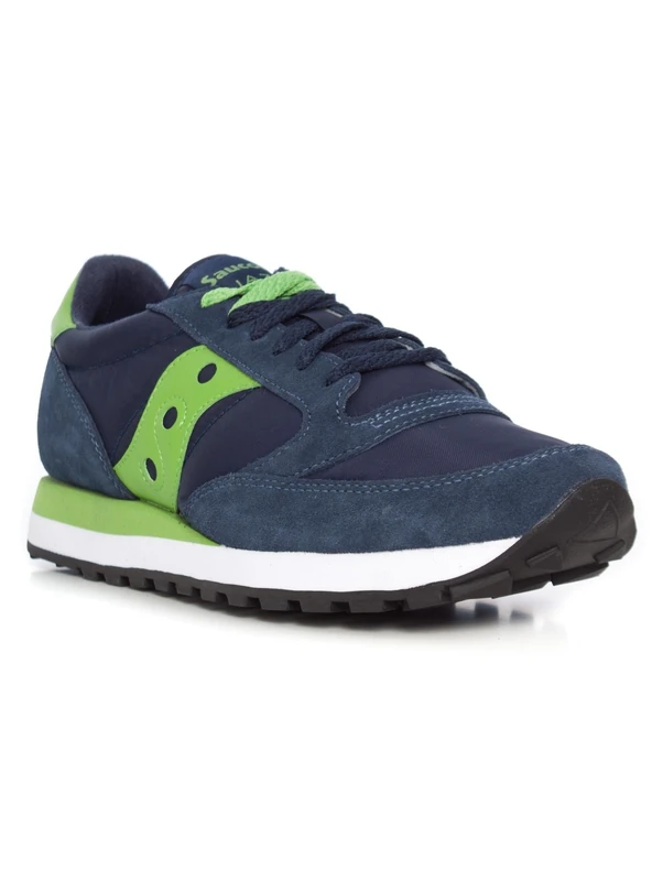 Saucony Men's Jazz O Running Shoes, Multicoloured Navy Green 336, 10.5 UK