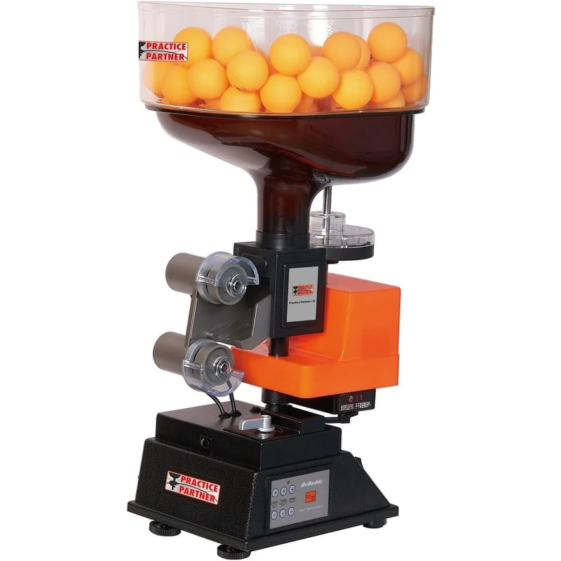 Practice Partner PP 15 Table Tennis Robot, Black, One
