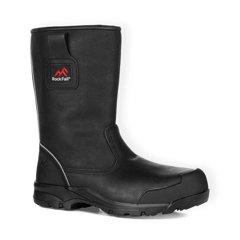 Rock Fall RF040 Manitoba 6 Safety Boot - Black