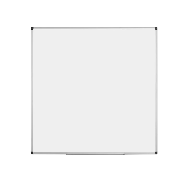 Bi-Office Whiteboard Maya, Enamel surface, Aluminium Frame, 120 x 120 cm