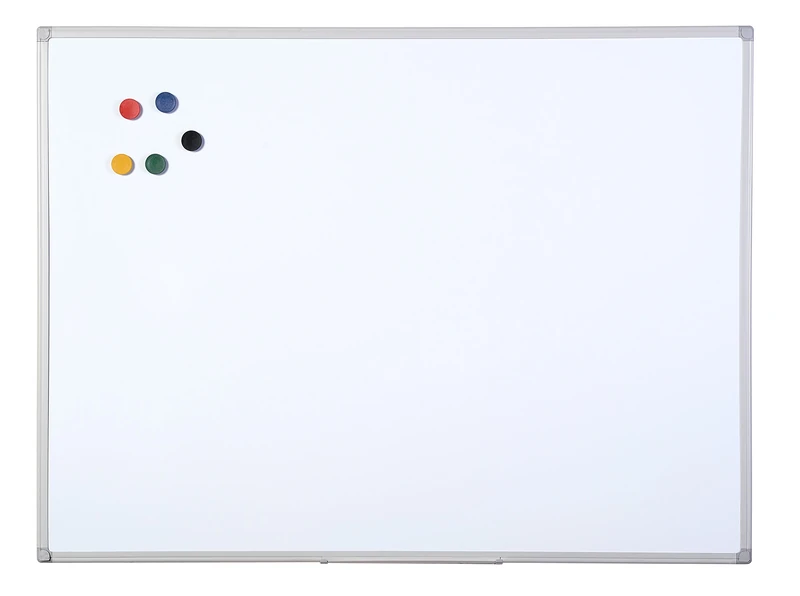 Bi-Office Whiteboard, Magnetic, Aluminium Finish Frame, 90 x 60 cm