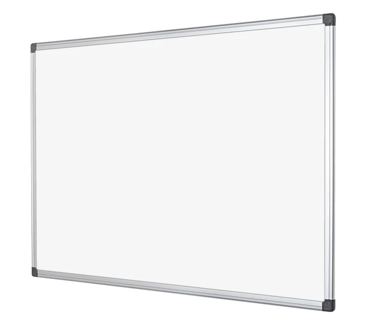 Bi-Office Whiteboard, Maya, Magnetic, Dry Wipe, Aluminium Frame, 120 x 120 cm