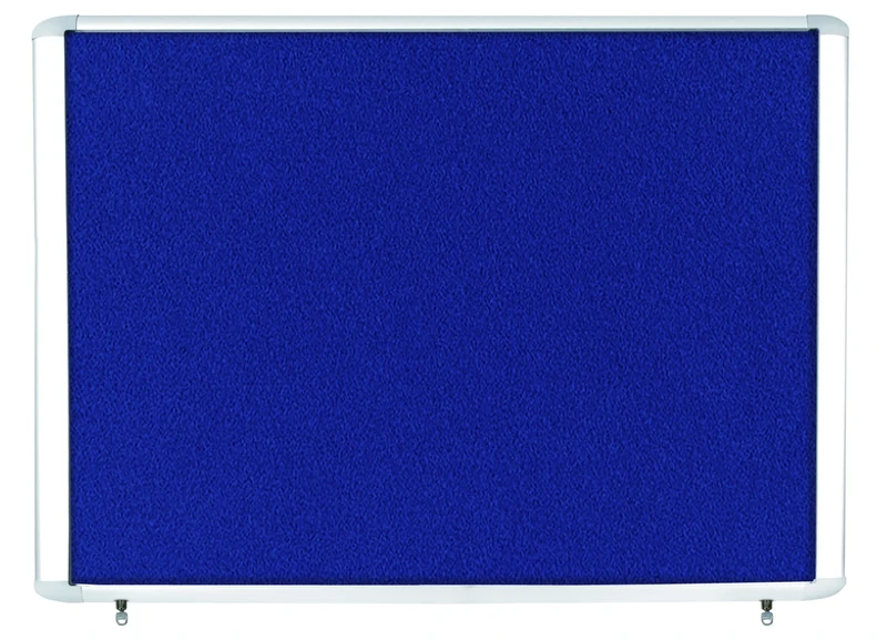 Bi-Office Display Case Mastervision Weather Proof, Top Hinged, Blue Felt, Landscape, 119,4 x 97,3 cm (15xA4) - Image 1