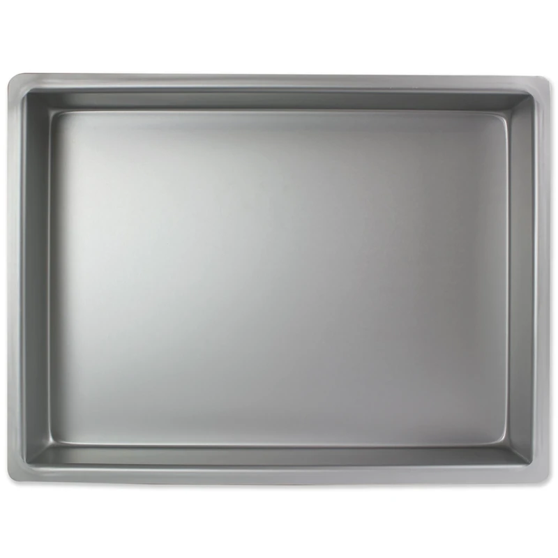 PME Aluminium Oblong Cake Pan 12 x 18 x 4-Inch Deep,Silver
