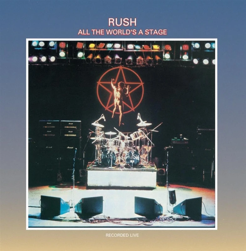 Rush - All The World's A Stage 2LP Vinyl - Island Records