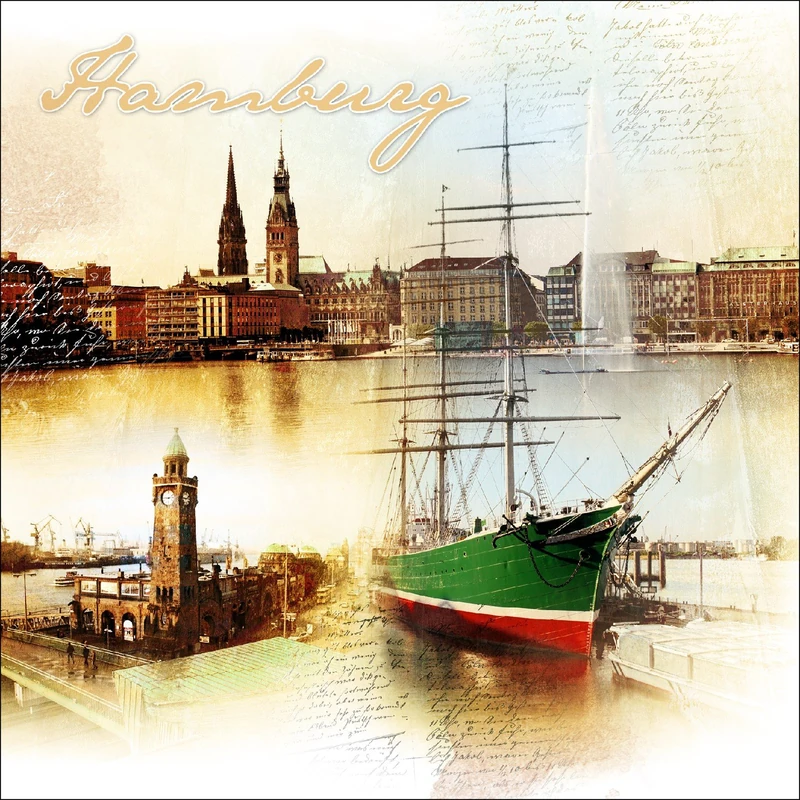 Pro-Art-Bilderpalette Giclee Wall Art, Engineered Wood, Colourful, 70 x 70 cm