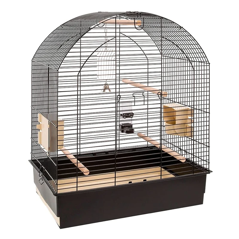 Ferplast Greta Bird Cage, 69.5 x 44.5 x 84 cm, Black