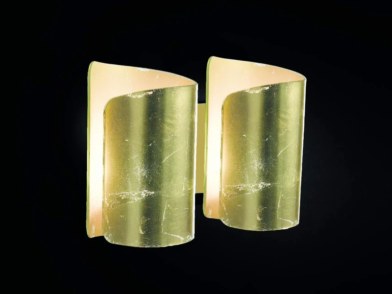 Selene papiro Wall Light 70 W, Gold