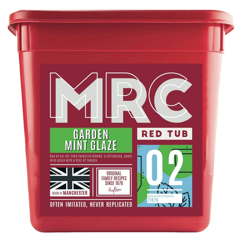 MRC Garden Mint Glaze 2.5 kg – Professional Steak Seasoning for Lamb & Beef – Sweet & Refreshing Bulk Marinade – Free from MSG, Preservatives & Artificial Additives – Made in Manchester