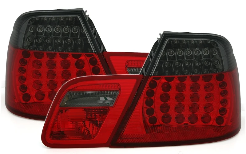 Eagle Eyes LED rear lights set in red smoke.