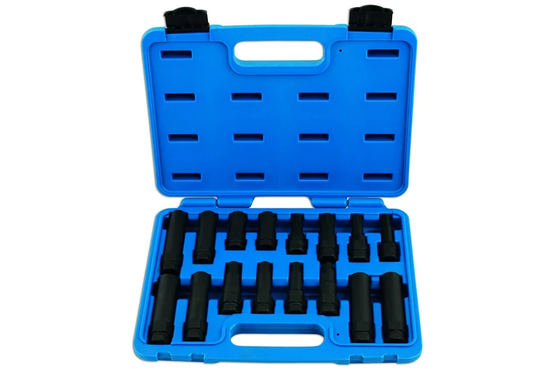 Laser 5982 Locking Wheel Nut Master Key Set 16pc