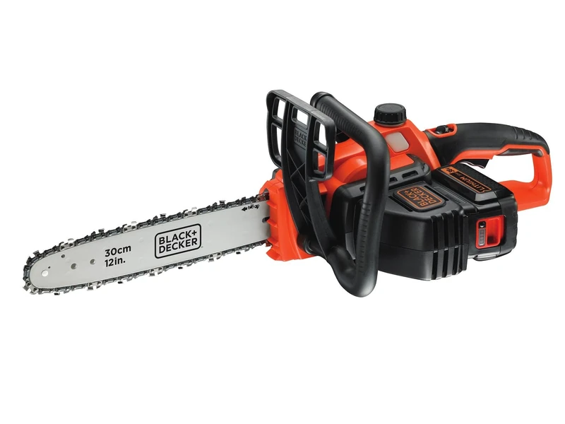 BLACK+DECKER Lithium Ion Chainsaw Cordless 36V 30cm Cutting Width GKC3630L20