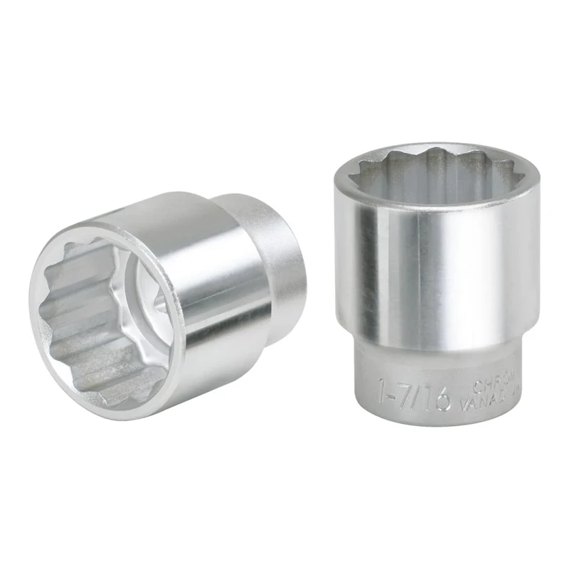 KS TOOLS 911.1068 1" Bi hex socket, short, 75mm