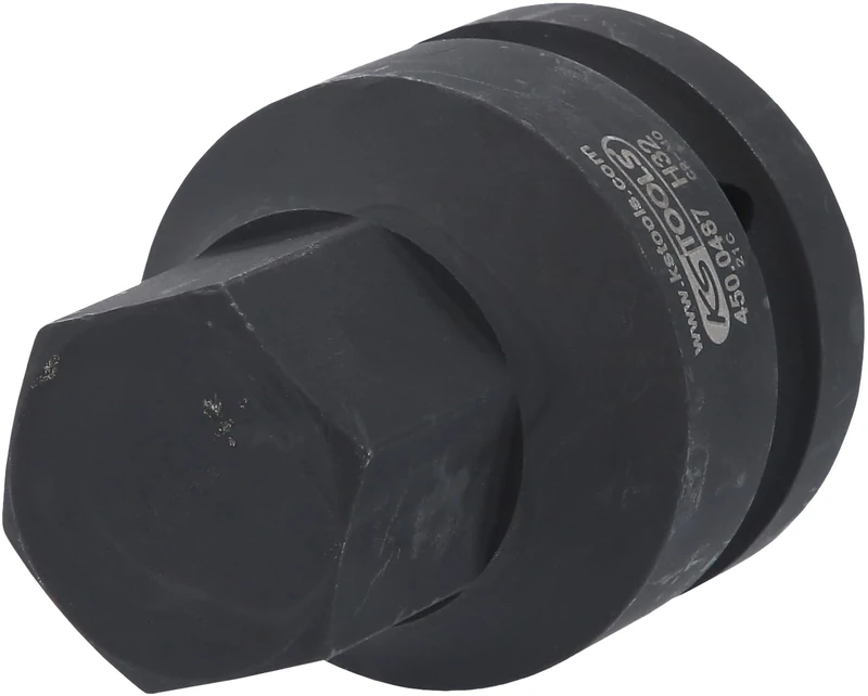 KS TOOLS 450.0487 1" Impact bit socket for hexagon screws, 32mm