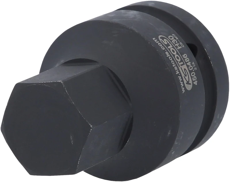 KS TOOLS 450.0486 1" Impact bit socket for hexagon screws, 30mm