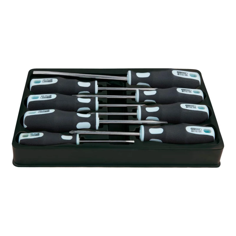 KS TOOLS 153.2000 STAINLESS Screwdriver set 8pcs