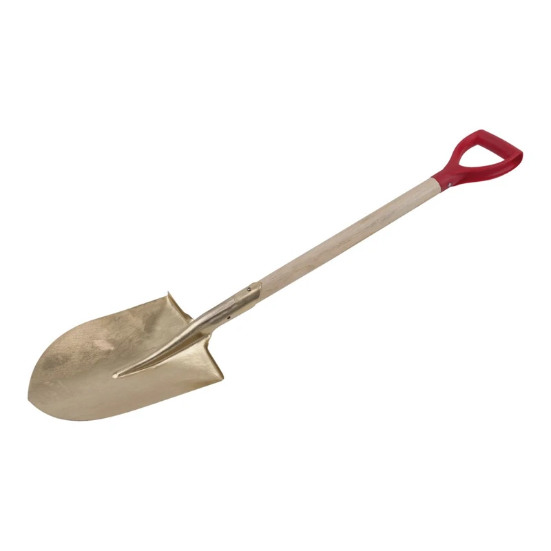 KS TOOLS 963.9636 BRONZE + Shovel, frankfurt pattern D-handle