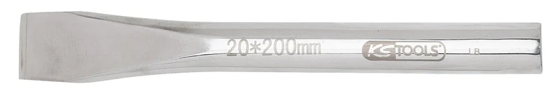 KS TOOLS 964.3105 STAINLESS Flat chisel, oval, 300mm