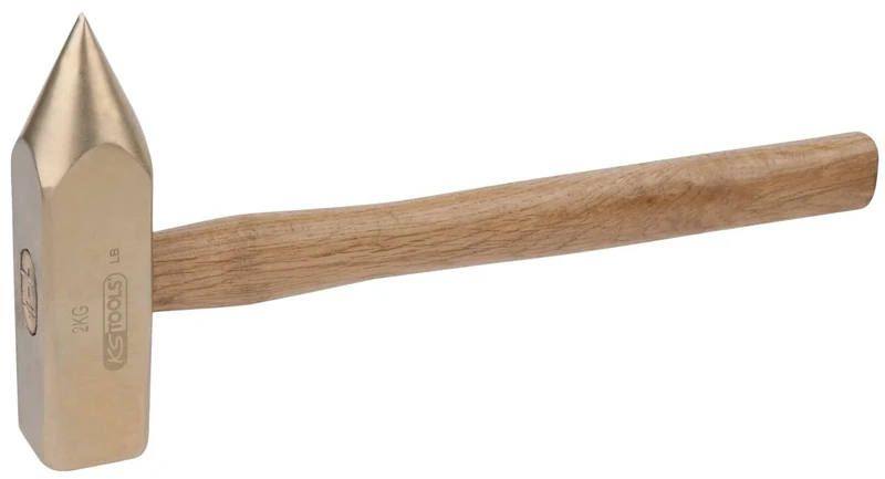 KS TOOLS 963.2133 BRONZE + Hole/Drift punch 5000 g, with hickory handle