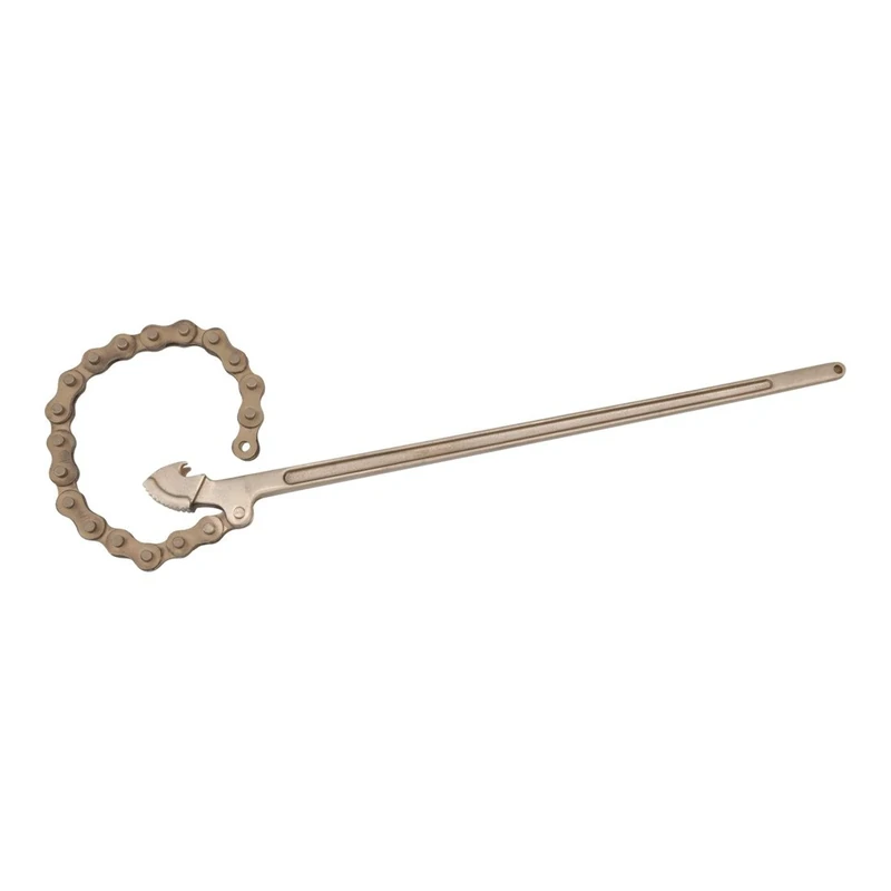 KS TOOLS 963.1715 BRONZE + Chain pipe wrench light version Ø max. 150 mm