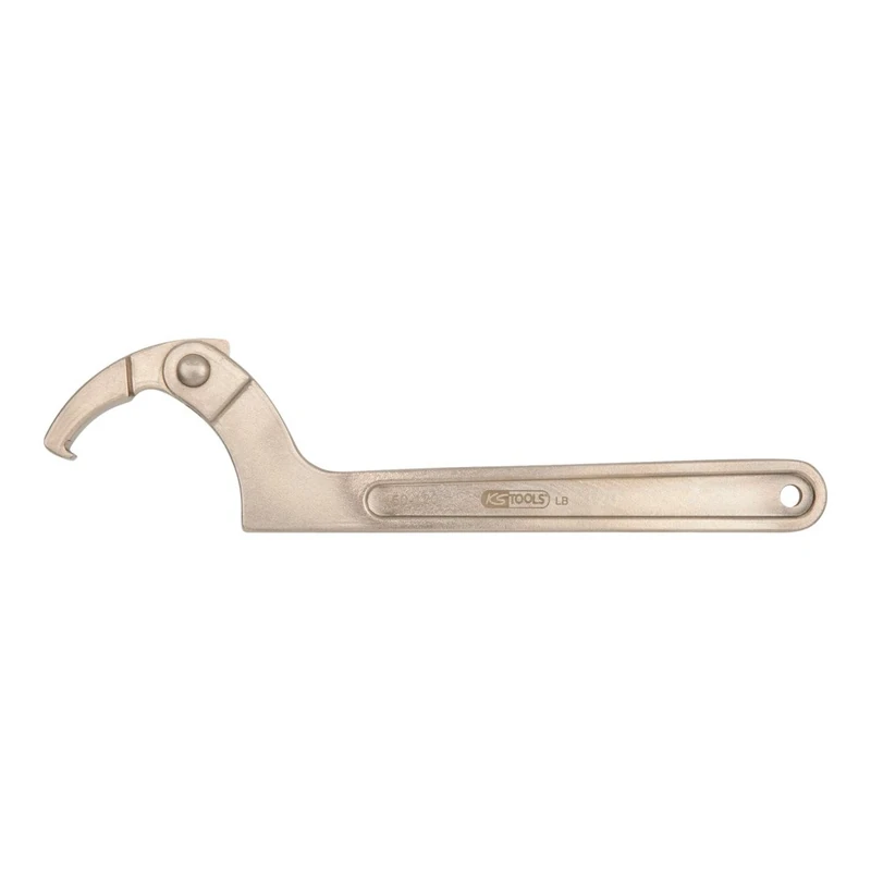 KS TOOLS 963.8208 BRONZE + Swivel head hook spanner Ø32-75 mm