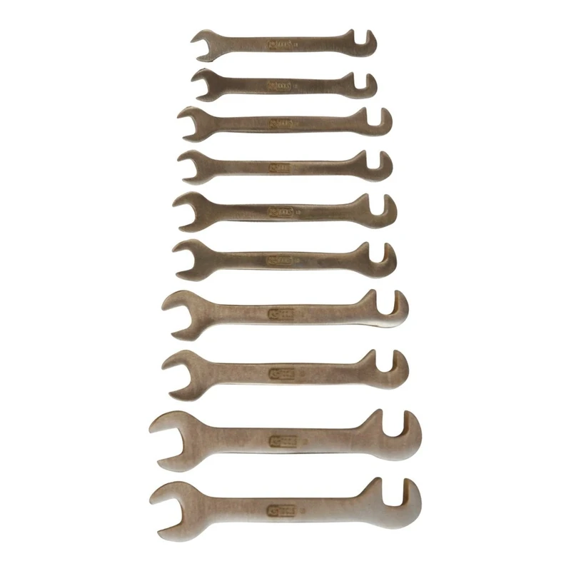 KS TOOLS 963.7131 BRONZE + Double open ended spanner-set small, 10-pcs.