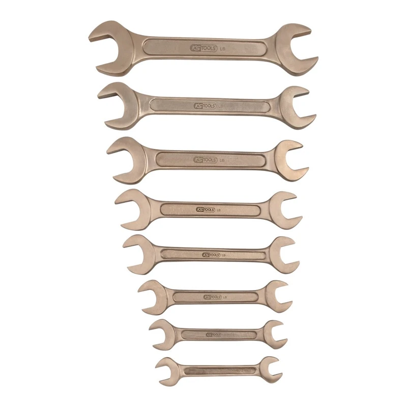 KS TOOLS 963.7117 BRONZE + Double open ended spanner-set 8-pcs.