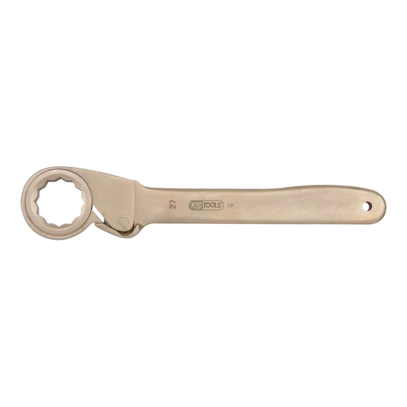 KS TOOLS 962.0124 BERYLLIUM + Friction ratchet with BI-Hexagon ring 24 mm